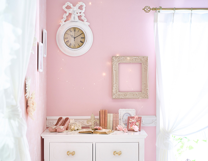 かわいい壁紙シート特集 貼ってはがせて お部屋を簡単に模様替え ロマプリ ロマンティックプリンセス