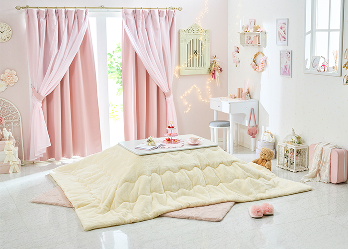 こたつ特集｜お部屋に馴染むかわいいデザイン♪│ロマプリ 