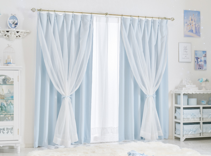 ブルーインテリアにおすすめのカーテンの画像5