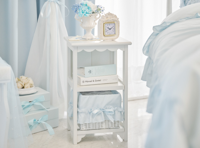 ブルーインテリアにおすすめの収納ラックの画像3