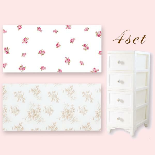 ドレスチェンジチェスト用オリジナル着せ替えシール(4枚組)サムネイル画像