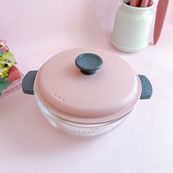 電子レンジに使える耐熱ガラス調理鍋 サムネイル画像