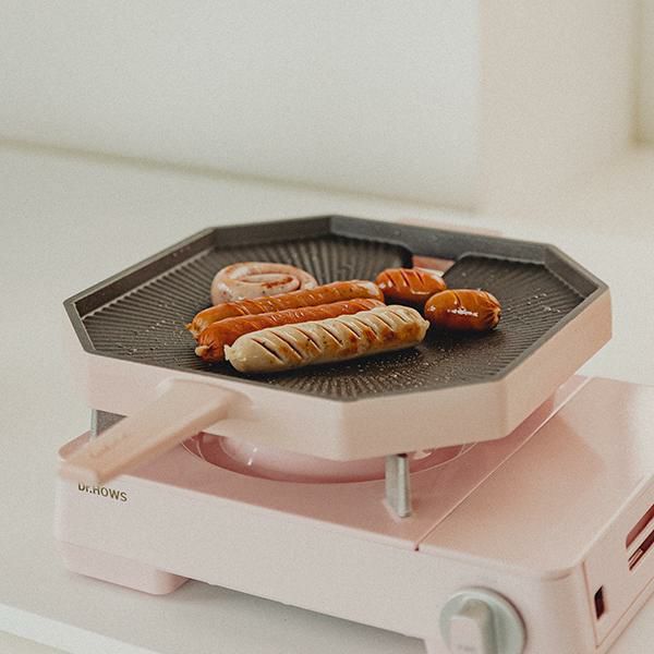 かわいいキッチンアイテム グリルパン(ピンク)/Palette(パレット) メイン画像2