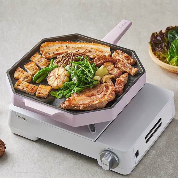 かわいいキッチンアイテム グリルパン(ピンク)/Palette(パレット) メイン画像