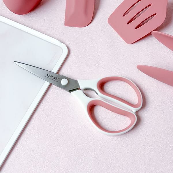 キッチンバサミ ピンク サムネイル画像