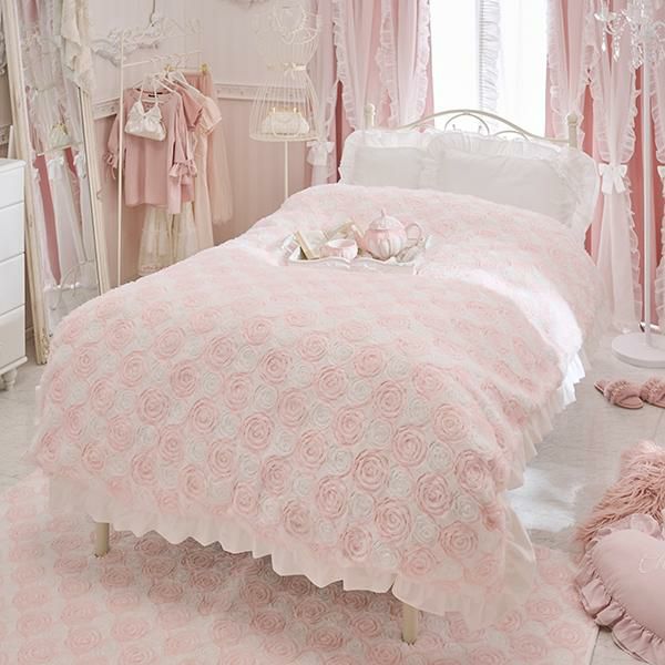 シフォンローズあったか掛け布団カバーサムネイル画像