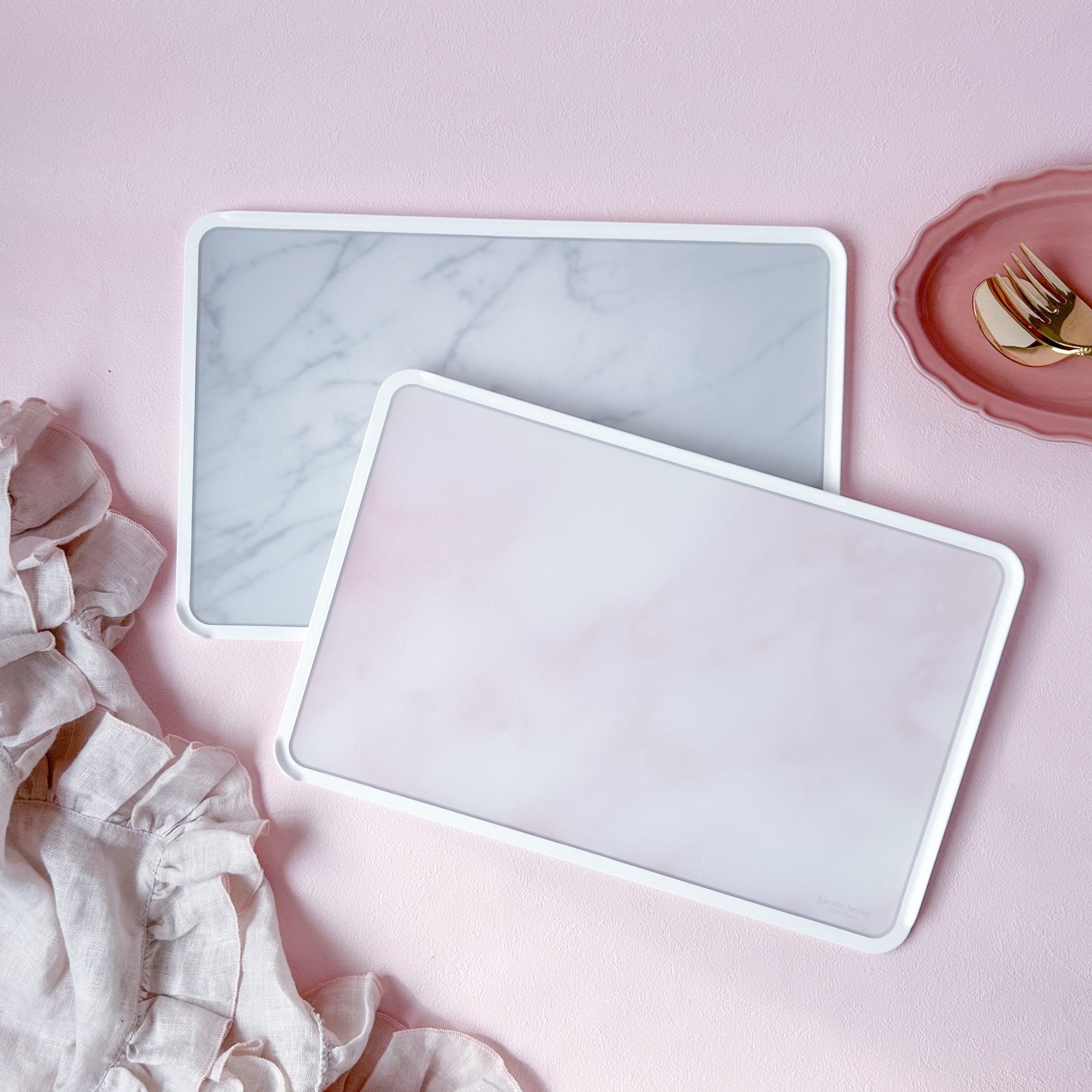 かわいいキッチンアイテムカッティングボード/マーブル画像