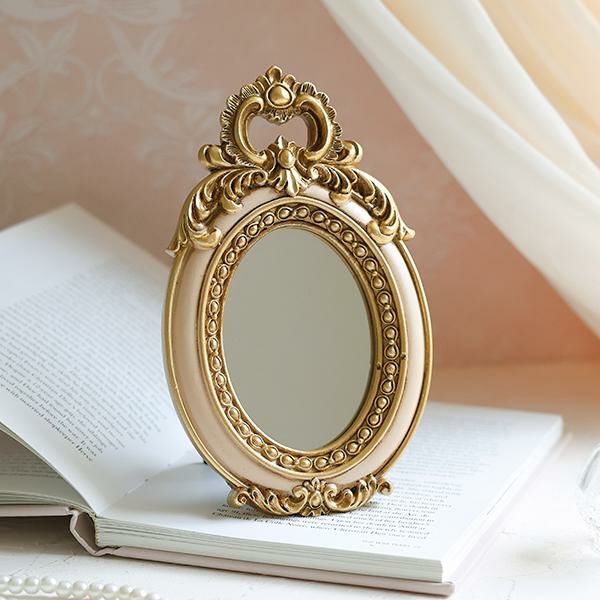 ベルサイユミニスタンドミラー(オーバル)サムネイル画像