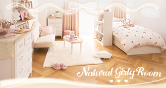 Natural Girly Room=