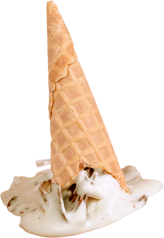 White ice image