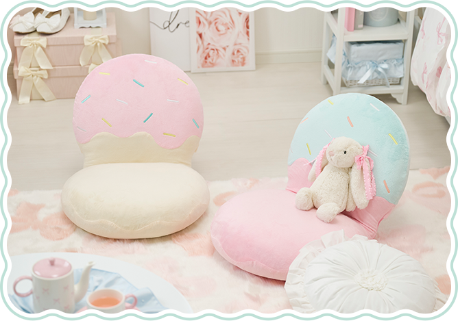 アイスクリームコンパクトフロアチェア