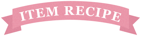 Item Recipe