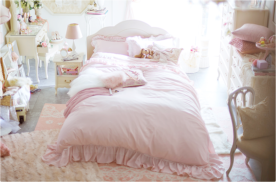 Pink bedroom　ピンクベッドルーム
