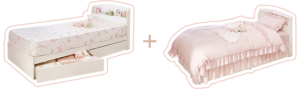 ベッド＆布団カバーセット