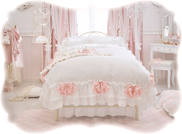 メニーリボン布団カバー