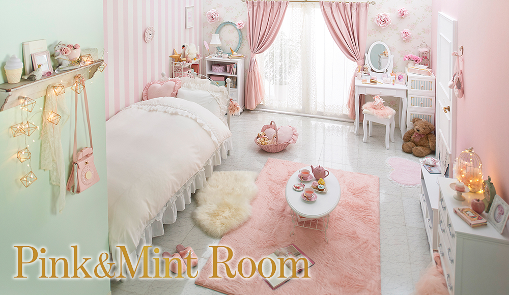 Pink＆Mint Room