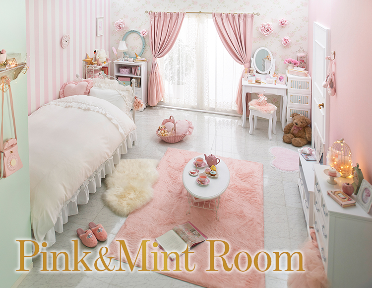 Pink＆Mint Room