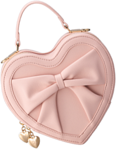 ハートバッグロマンティックリボン