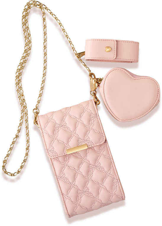 マルチショルダーロマンティックリボン　ピンク