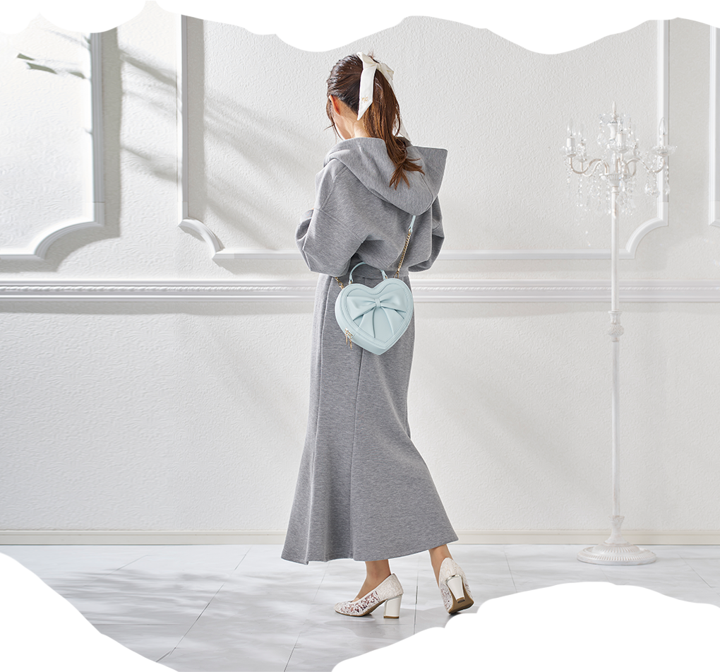 ボストンバッグロマンティックリボン