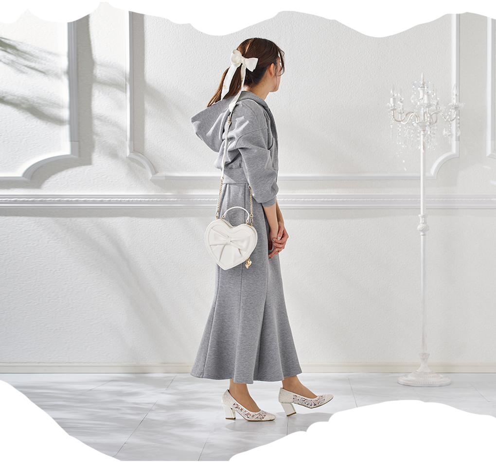 ボストンバッグロマンティックリボン