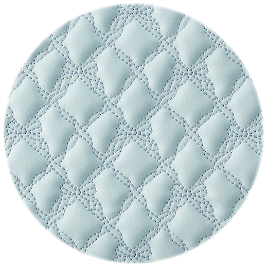 繊細なリボンキルティングが上品！