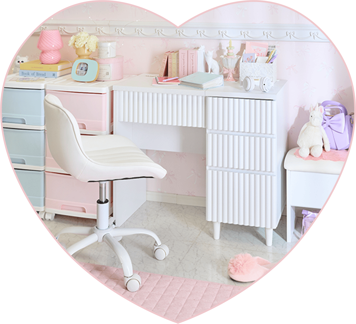 ウェイブドレッサー/マットホワイト